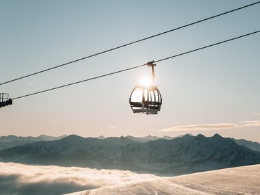 The cable cars take you to the Schmittenhöhe panoramic and family ski area | © Zell am See-Kaprun Tourismus