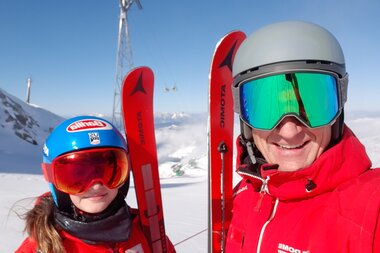 Winter vacation on the Kitzsteinhorn | © Skischule Oberschneider 