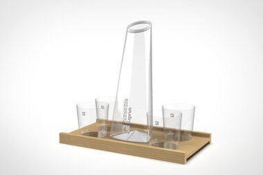 The Porsche Design carafe set | © Zell am See-Kaprun Tourismus