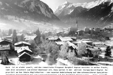 This is how Kaprun used to be advertised | © esg