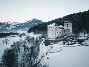  Kaprun Castle covered with fresh snow | © Zell am See-Kaprun Tourismus