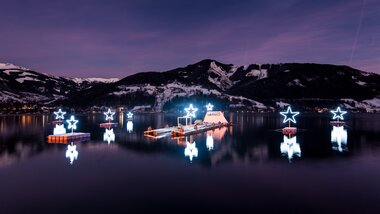 Christmas decorations in Zell am See | © Christian Mairitsch