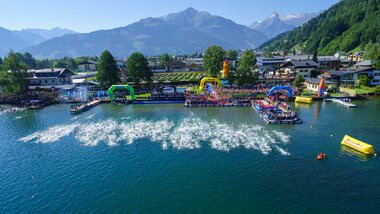 Start der Athleten im Strandbad Schüttdorf | © Gert Steinthaler