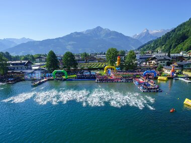  Start of the athletes in the Schüttdorf lido | © Gert Steinthaler