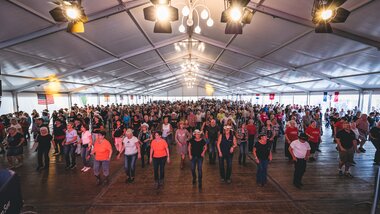 Line Dance AlpFestival in Zell am See-Kaprun with Workshops | © Zell am See-Kaprun, Johannes Radlwimmer