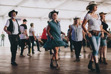 Line dance event in Zell am See-Kaprun | © Zell am See-Kaprun Tourismus