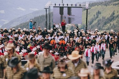 World record at the Line Dance AlpFestival in Austria | © Zell am See-Kaprun Tourismus