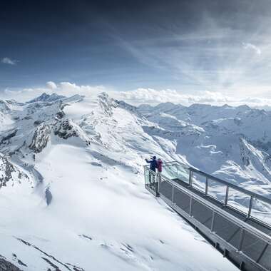 Panorama platform as part of the Gipfelwelt 3000 | © Kitzsteinhorn