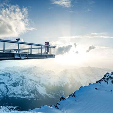 Wonderful winter landscape on the Kitzsteinhorn | © Kitzsteinhorn 