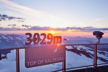 Morning mood at the highest point in Salzburg | © Kitzsteinhorn 