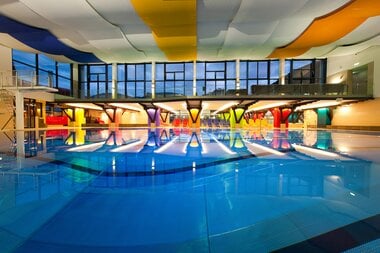 Family excursion to the indoor pool | © Johannes Felsch