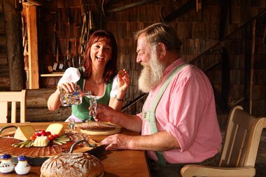 Delicacies at the hut | © Zell am See-Kaprun Tourismus