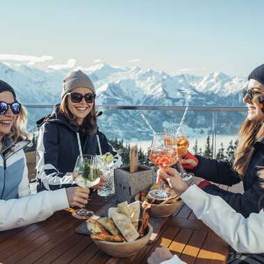 Mountain restaurant at Schmittenhöhe in Zell am See-Kaprun | © Zell am See-Kaprun Tourismus