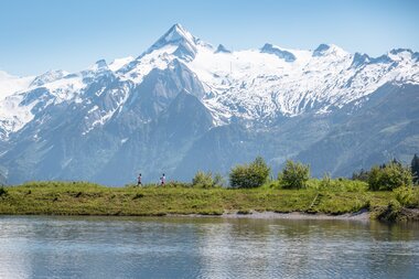 Trailrunning mit blick auf das Kitzsteinhorn | © Zell am See-Kaprun Tourismus