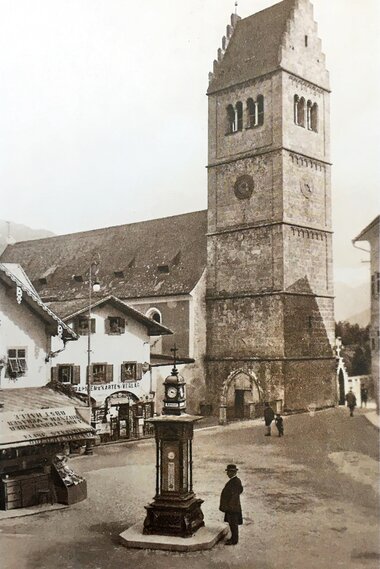 Das Wetterhäuschen am Marktplatz