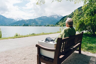 Mr. Cordt at the Elisabethpark | © Zell am See-Kaprun Tourismus