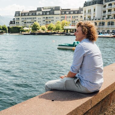 Ferdinand Porsche Jr. at Lake Zell | © Zell am See-Kaprun Tourismus