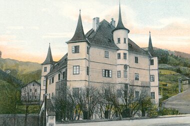 Schloss Rosenberg vor dem ersten Weltkrieg