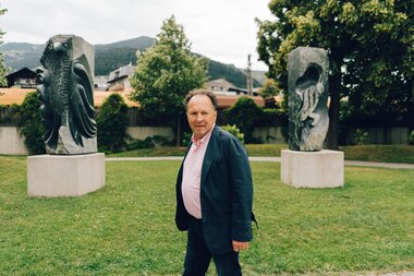 Weyringer's sculptures in the Elisabethpark