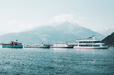 The fleet at lake Zell