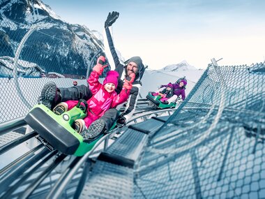  Enjoy winter with the Maisi Flitzer | © Kitzsteinhorn 