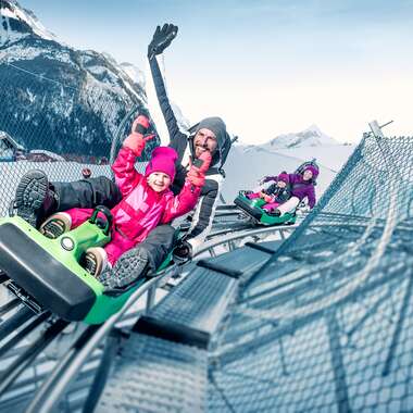  Enjoy winter with the Maisi Flitzer | © Kitzsteinhorn 