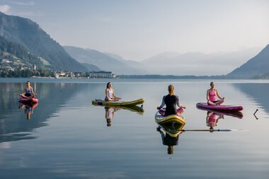  in the early morning hours at Lake Zell | © Zell am See-Kaprun Tourismus