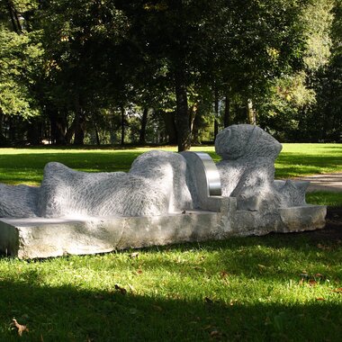 Skulptur in Thumersbach von Michael Printschler