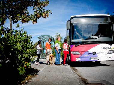 Mit den Bussen unkompliziert zur Lieblingsattraktion  | © Doris Wild 